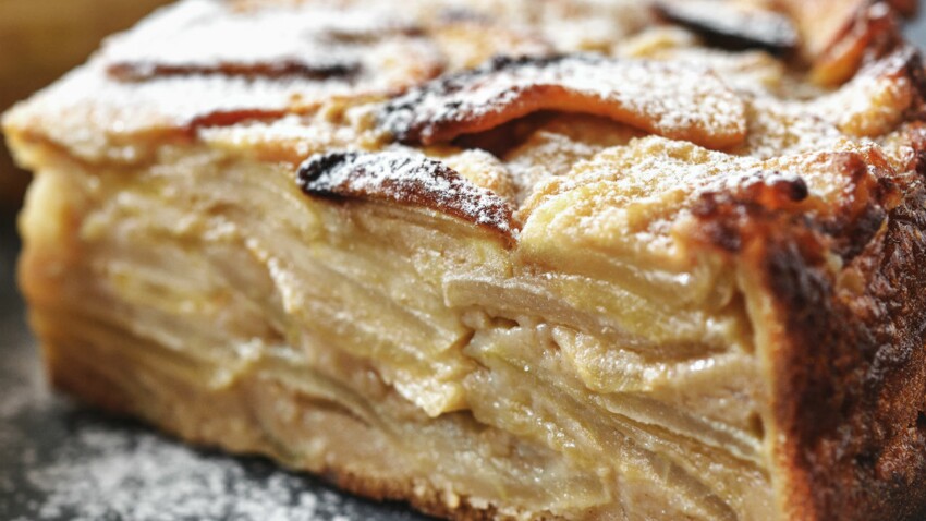 Gateau Aux Pommes Sans Pate Decouvrez Les Recettes De Cuisine De Femme Actuelle Le Mag