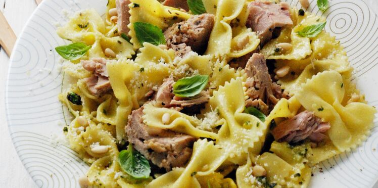 Farfalle Au Thon Et Au Pesto Decouvrez Les Recettes De Cuisine