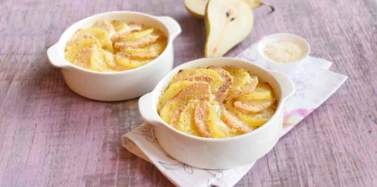 Gratin De Pommes De Terre Poires Au Parmesan