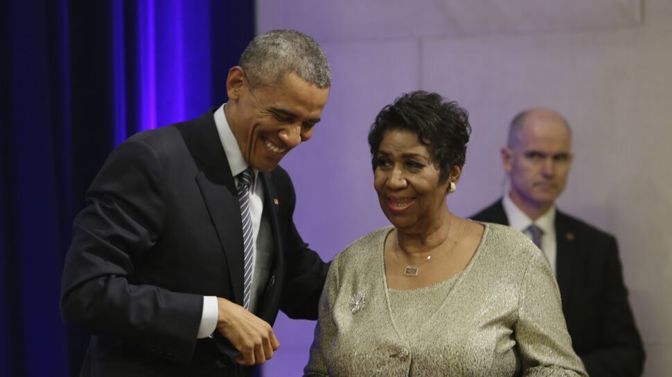 Vidéo - Mort d’Aretha Franklin : le jour où elle a fait pleurer Barack Obama