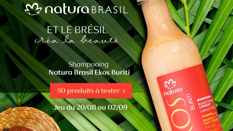 Testez le Shampooing Ekos Buriti de Natura Brasil