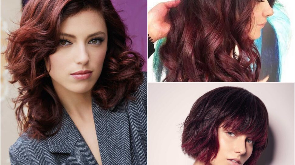 Burgundy hair : la tendance coloration de l’automne/hiver