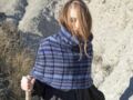 Modèle de tricot gratuit : le snood poncho