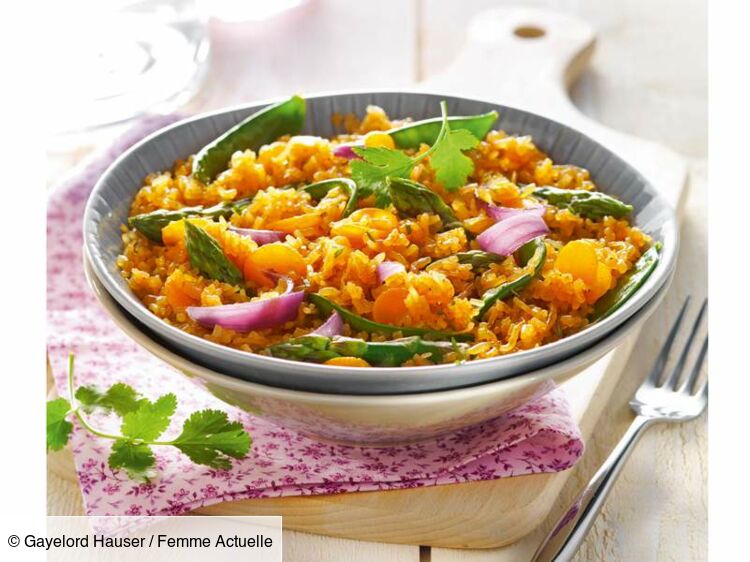 Riz de konjac façon risotto carottes-curry rapide : découvrez les recettes  de cuisine de Femme Actuelle Le MAG