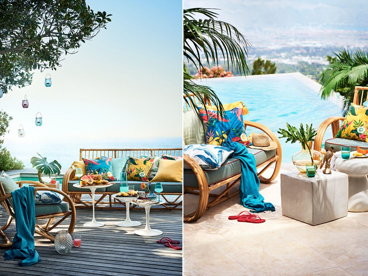15 idées colorées pour une déco exotique : Femme Actuelle Le MAG 15 idées colorées pour une déco exotique : Femme Actuelle Le MAG