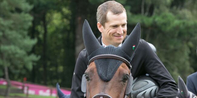 Guillaume Canet, parrain du 1er concours de cheval... sans cheval
