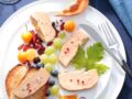 Foie gras mi-cuit, chutney et fruits