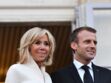 Photo - Emmanuel et Brigitte Macron unis et amoureux à l'Élysée