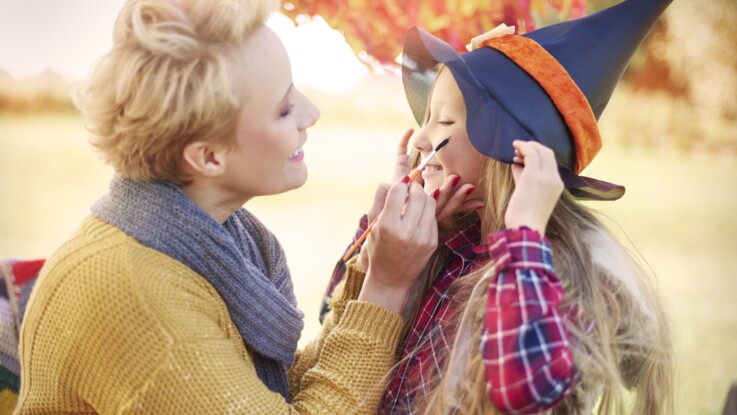 Halloween Un Maquillage De Sorciere Facile A Realiser Femme