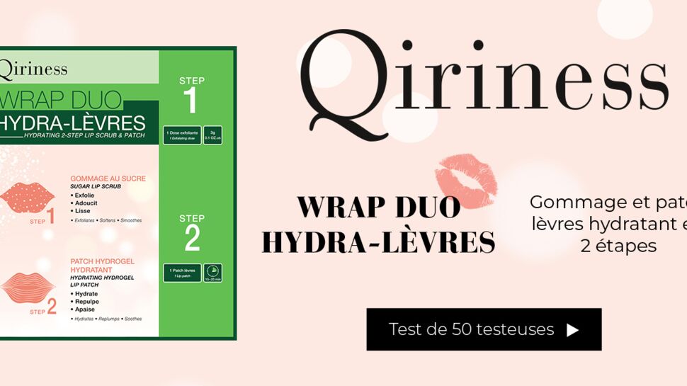 Testez le Wrap Hydra-Lèvres de QIRINESS
