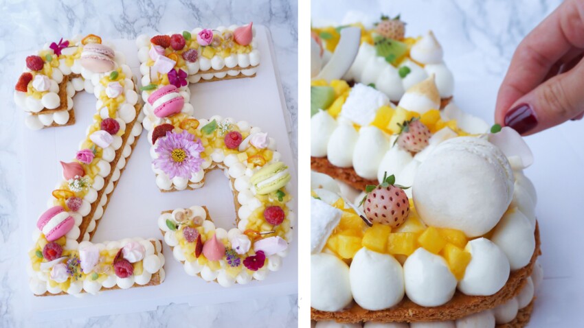 Gateau Number Cake Aussi Facile Que Spectaculaire Femme Actuelle Le Mag