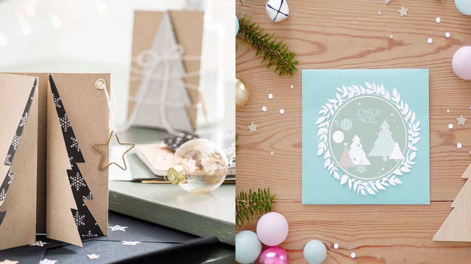 Bricolage de Noël et du Nouvel an : 3 cartes de voeux à fabriquer soi-même