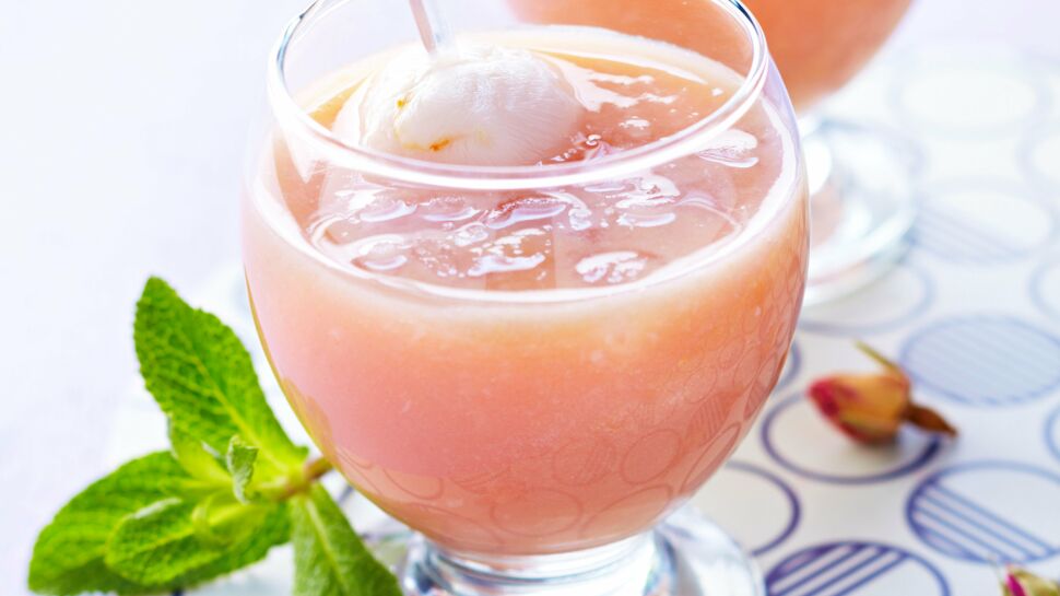 Cocktail rose-litchi