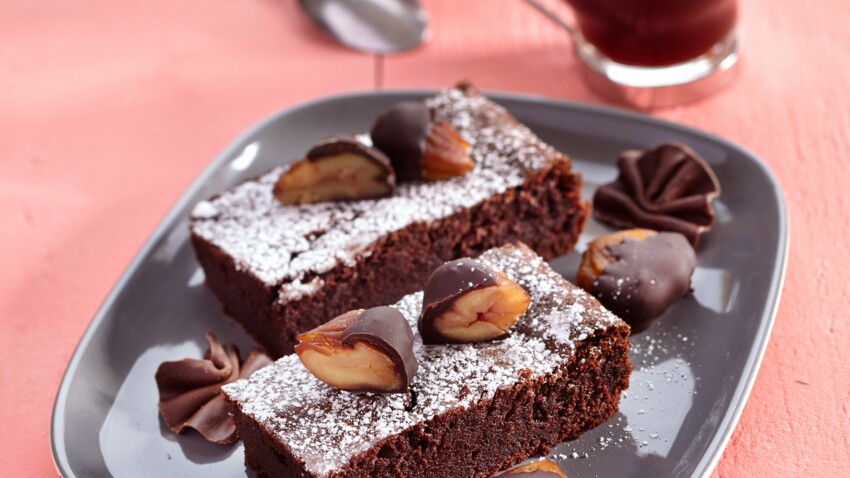 Moelleux Au Chocolat Et Chataignes Decouvrez Les Recettes De Cuisine De Femme Actuelle Le Mag