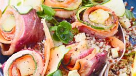 Brochettes de légumes arc-en-ciel rapide : découvrez les recettes de  cuisine de Femme Actuelle Le MAG
