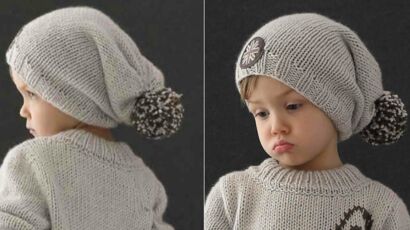 Crochet Gratuit Un Bonnet Pour Enfant Femme Actuelle Le Mag