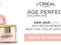 Testez le soin Jour Rose Age Perfect Golden Age de l'Oréal Paris