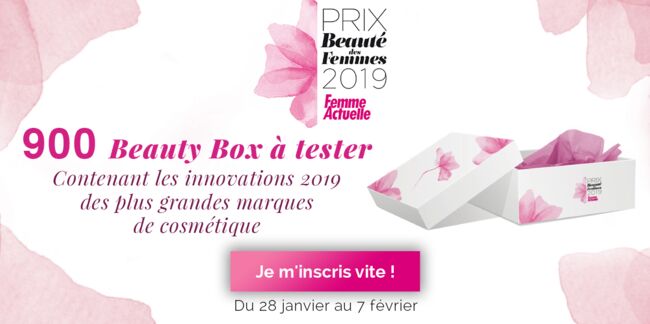 Participez au Prix Beauté des Femmes 2019 par Femme Actuelle