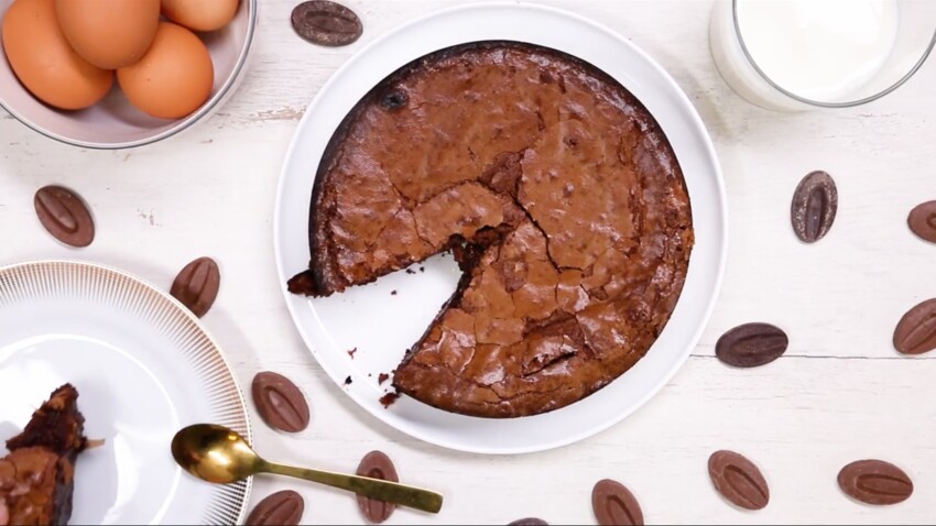 La Recette Rapide Et Facile Du Fondant Au Chocolat Femme Actuelle Le Mag