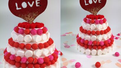 Un gâteau de bonbons géant pour une sweet table : Femme Actuelle