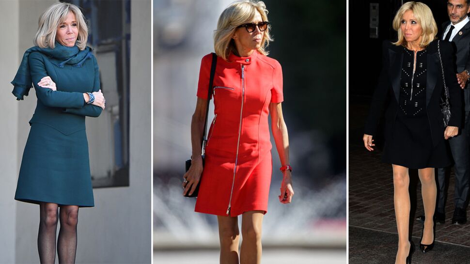 Robes courtes et mini-jupes, Brigitte Macron ne rate pas une occasion de dévoiler son incroyable jeu de jambes