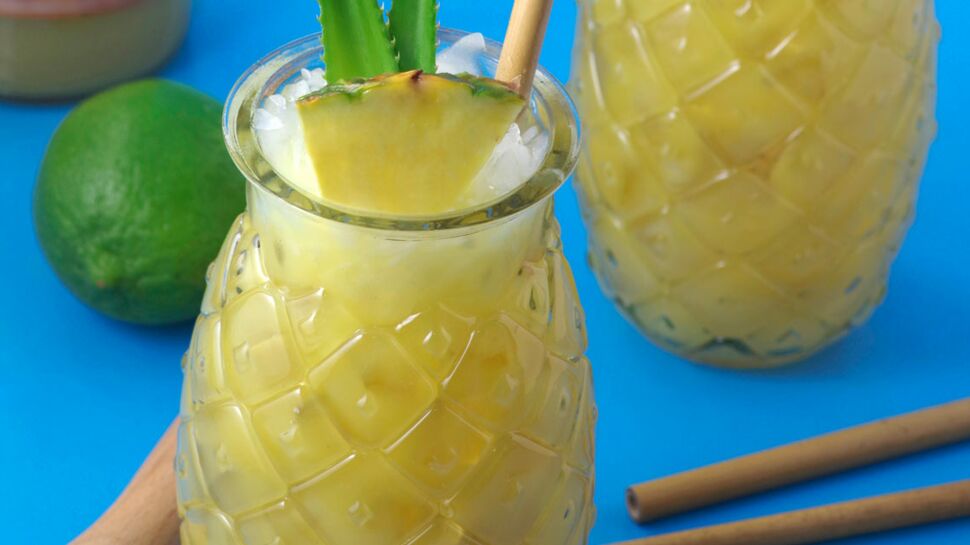 Cocktail Fizzy Pineapple 