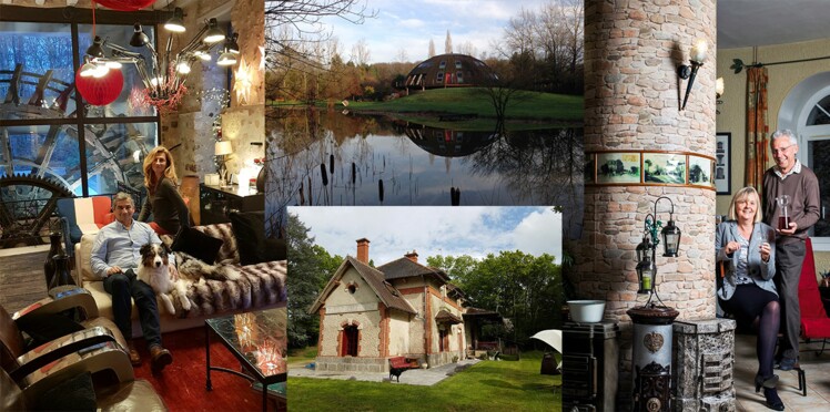 Gare Moulin Château Deauils Vivent Dans Des Lieux