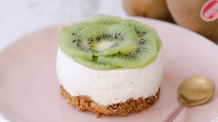 Cheesecakes Aux Kiwis Decouvrez Les Recettes De Cuisine De Femme Actuelle Le Mag