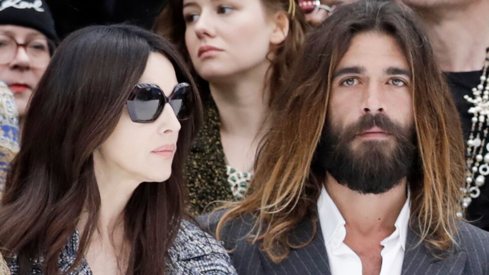Photos - Monica Bellucci : qui est Nicolas Lefèbvre, le beau gosse présent à ses côtés au défilé Chanel ?