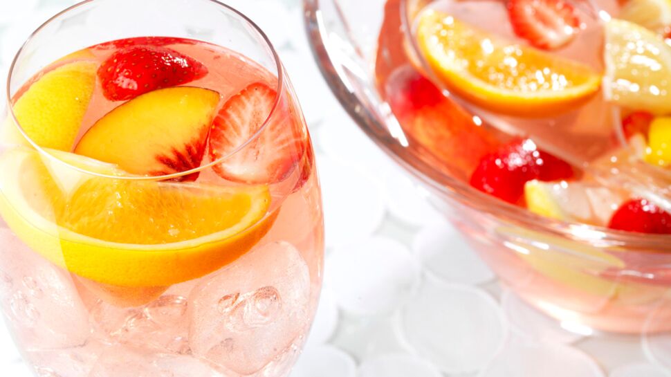Cocktail Pink Sangria