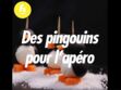 Recette pour l’apéro : les petits pingouins olive mozza