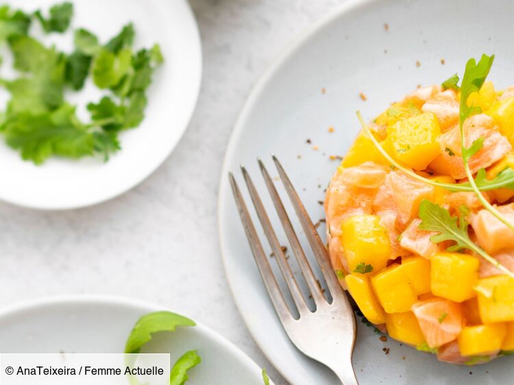 Tartare de saumon à la mangue rapide : découvrez les recettes de ...