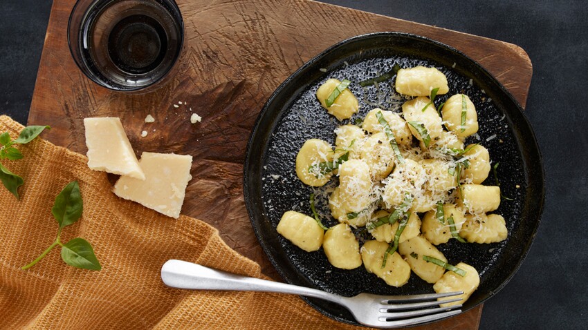 Gnocchis De Pommes De Terre De Noirmoutier Decouvrez Les Recettes De Cuisine De Femme Actuelle Le Mag