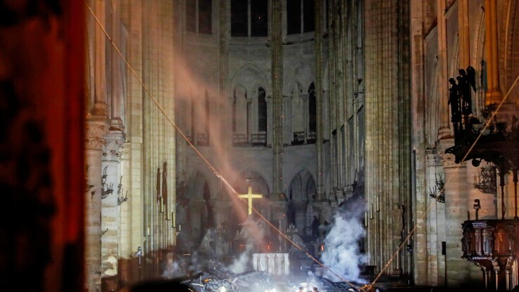 Photos Incendie Notre Dame De Paris Les Premières Images