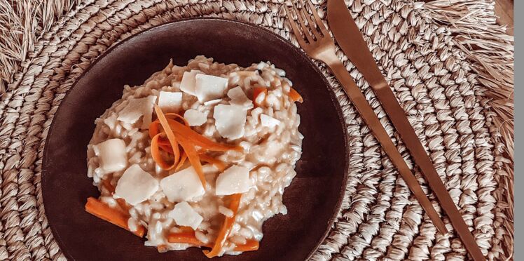 Risotto bio poireaux, carottes et parmesan : découvrez les ...