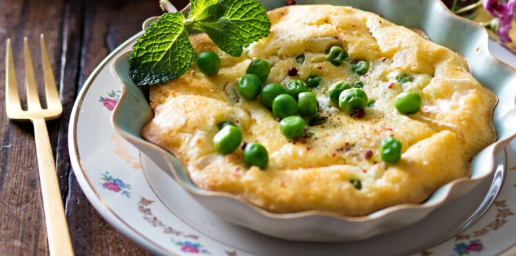 Mini Clafoutis Petit Pois Et Chevre Frais Decouvrez Les Recettes