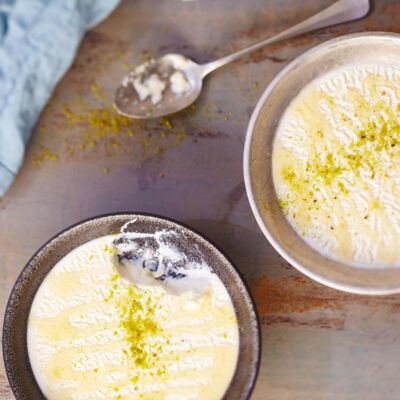 Delice De Tunis A La Fleur D Oranger Et Pistaches Rapees Decouvrez Les Recettes De Cuisine De Femme Actuelle Le Mag