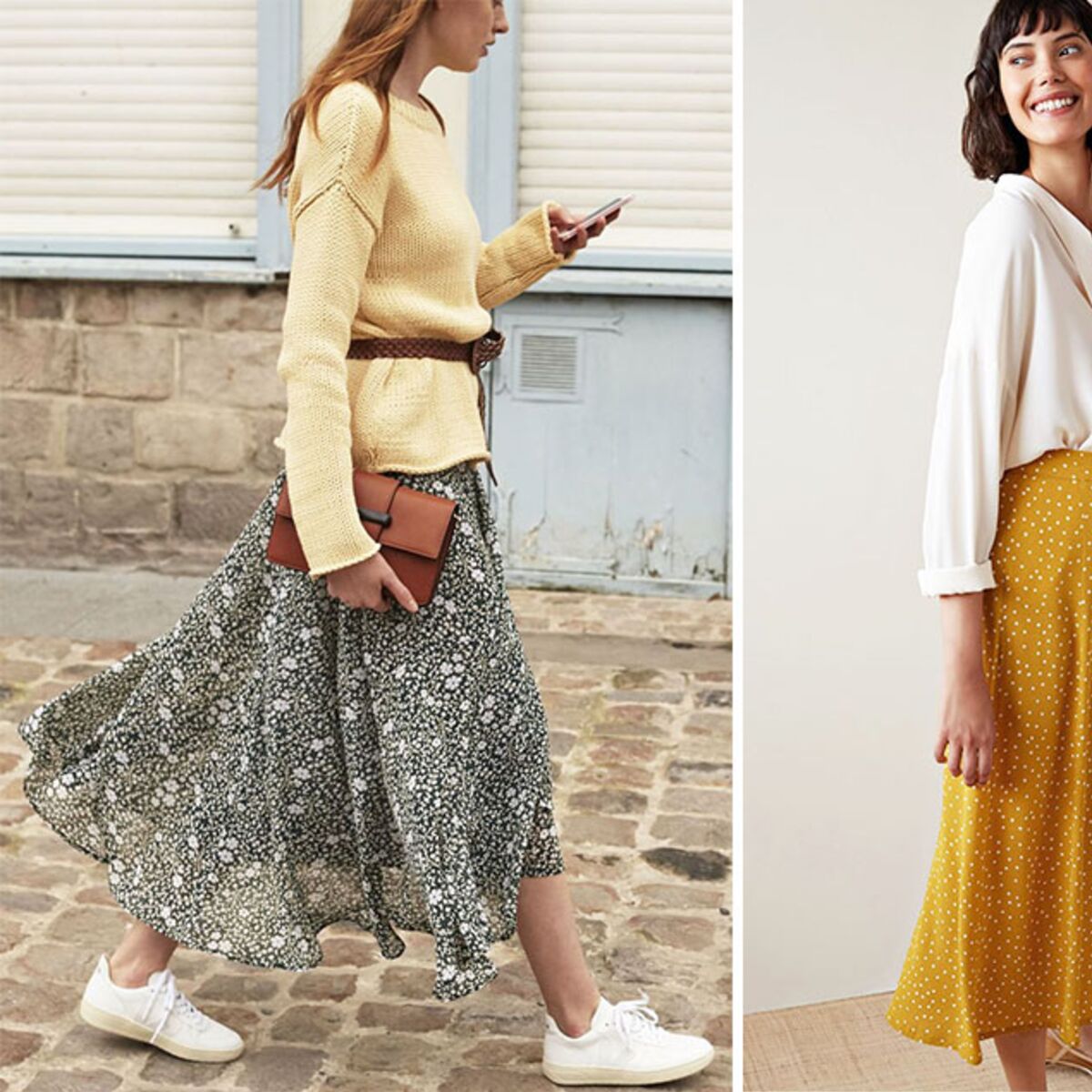 Jupe longue shop tendance hiver 2019