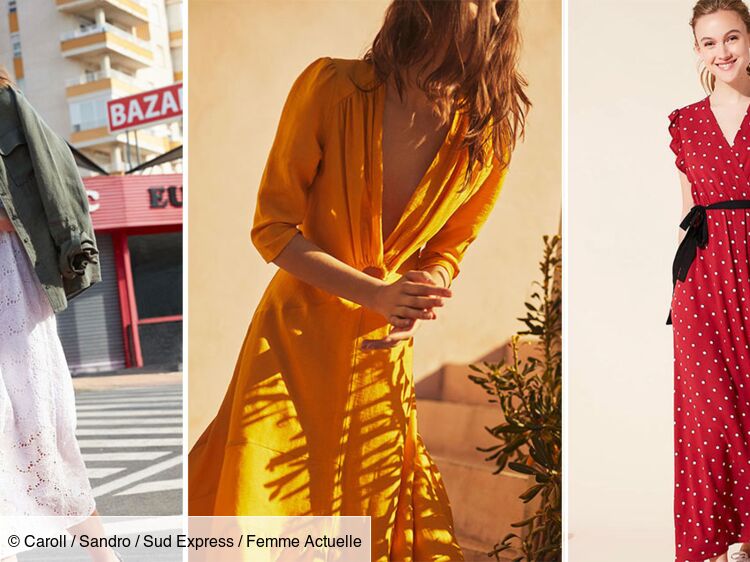 FEMME ACTUELLE Robe longue Les Plus Beaux Mod les Printemps t 2019