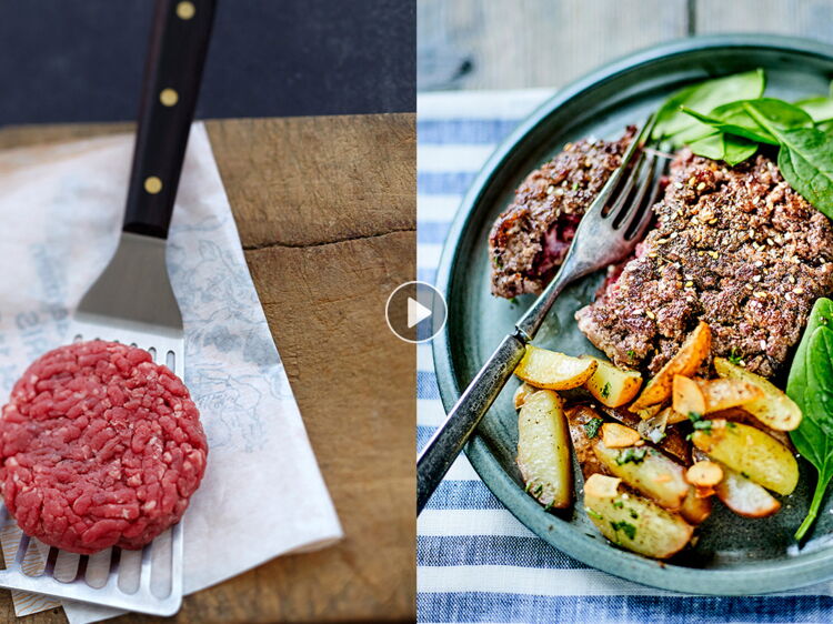 Comment réussir la cuisson d’un steak haché Femme Actuelle Le MAG