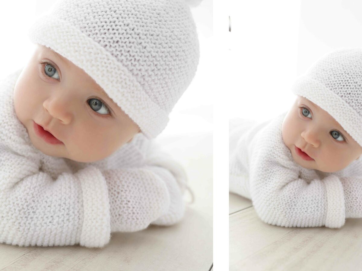 Brun Gants Tricotes Pour Enfant Moufles Femmes Mode Tricot En