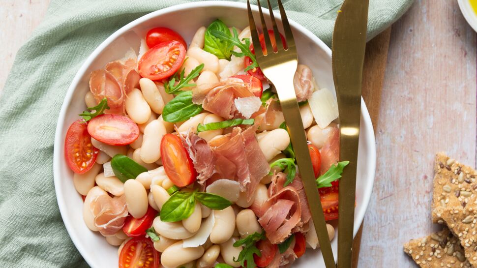 Salade italienne aux haricots tarbais