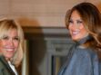 Total look blanc ou noir, Brigitte Macron et Melania Trump rivalisent d’élégance en Normandie