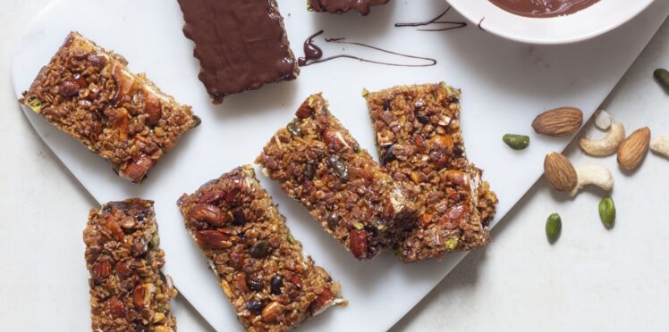 Barres De Cereales Maison Aux Flocons D Avoine Decouvrez Les