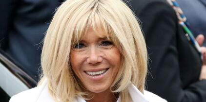 PHOTOS - Brigitte Macron fait sensation dans une petite robe rose !