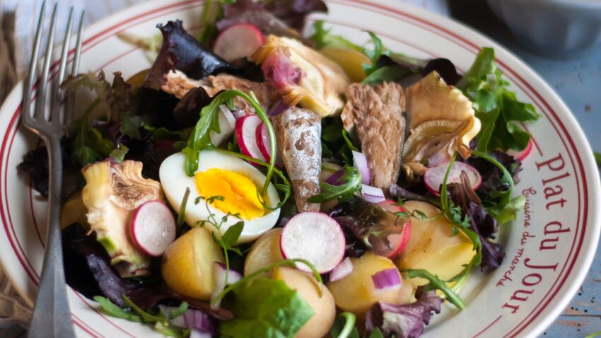 Salade-repas bretonne