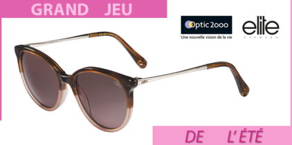 Gagnez votre paire de solaires Elite avec Optic 2ooo
