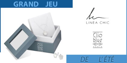 12 Parures Clio blue, offertes par Linea Chic, à gagner