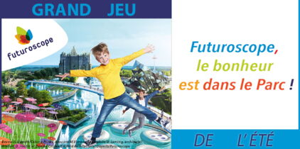 Futuroscope : 6 lots de 4 entrées à gagner