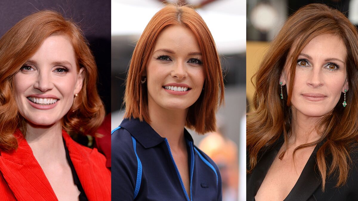 FEMME ACTUELLE - Coloration rousse : quand les stars nous inspirent